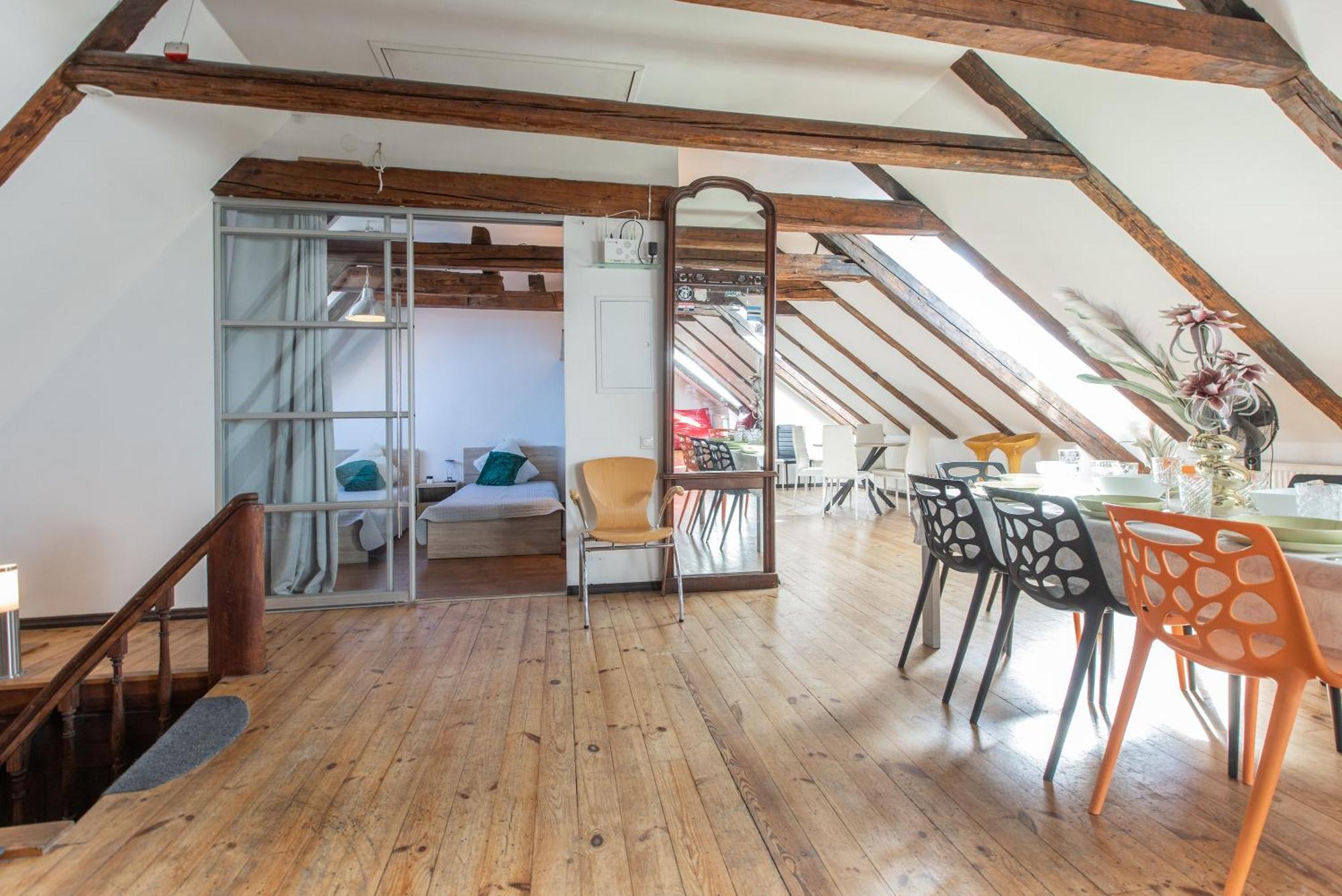 Mansard In Old Town Apartment Riga Ngoại thất bức ảnh